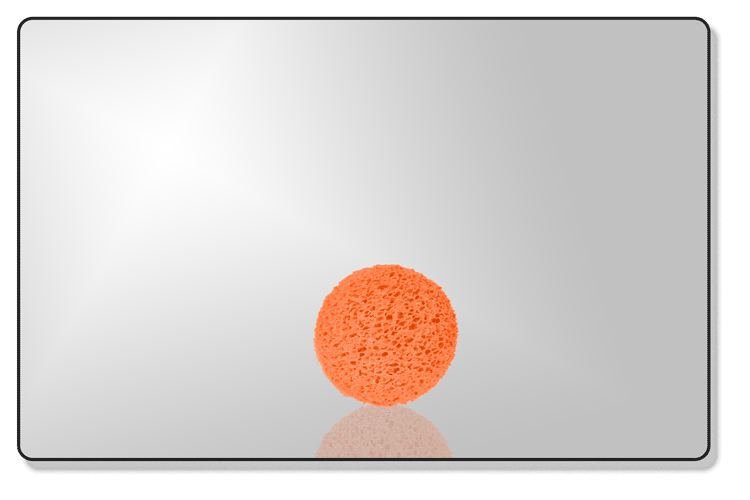 Sponge Ball 50mm OD Soft Density - Click Image to Close